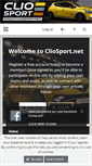 Mobile Screenshot of cliosport.net
